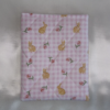 20260812-Bunnies on Pink Gingham L022 Bunnies on Pink Gingham Quilted E-Reader/Book Sleeve
